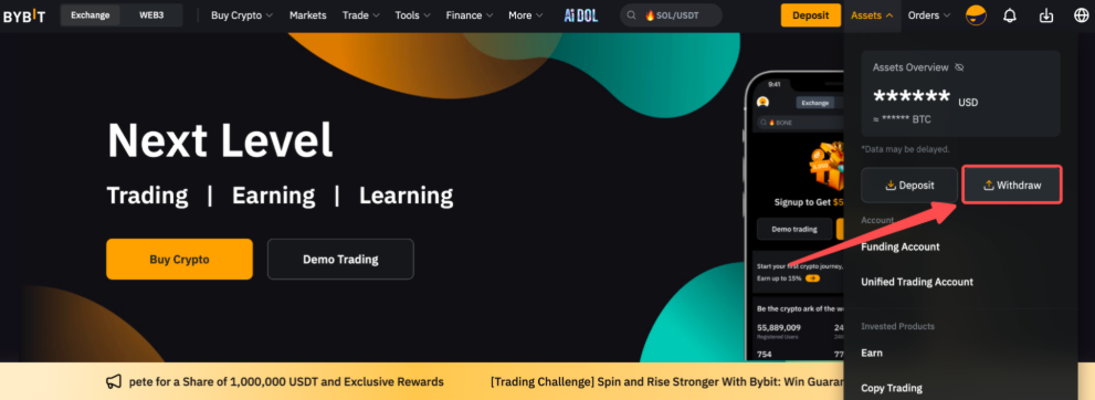 바이비트 출금 방법 완벽 가이드 (2025 최신판) 2 바이비트 출금 방법 완벽 가이드 (2025 최신판)